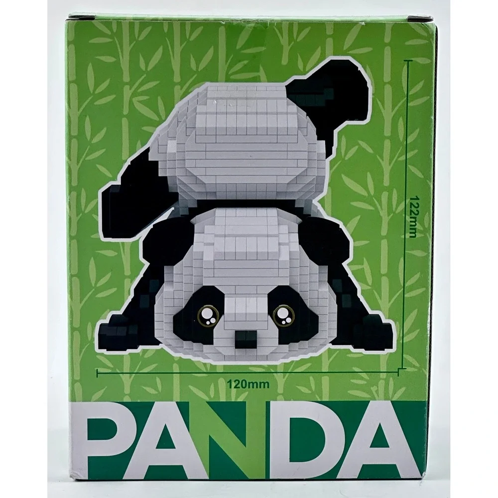 Panda Building Block Set 1325 PCS Ages 14+‎ Animal Figure Toy